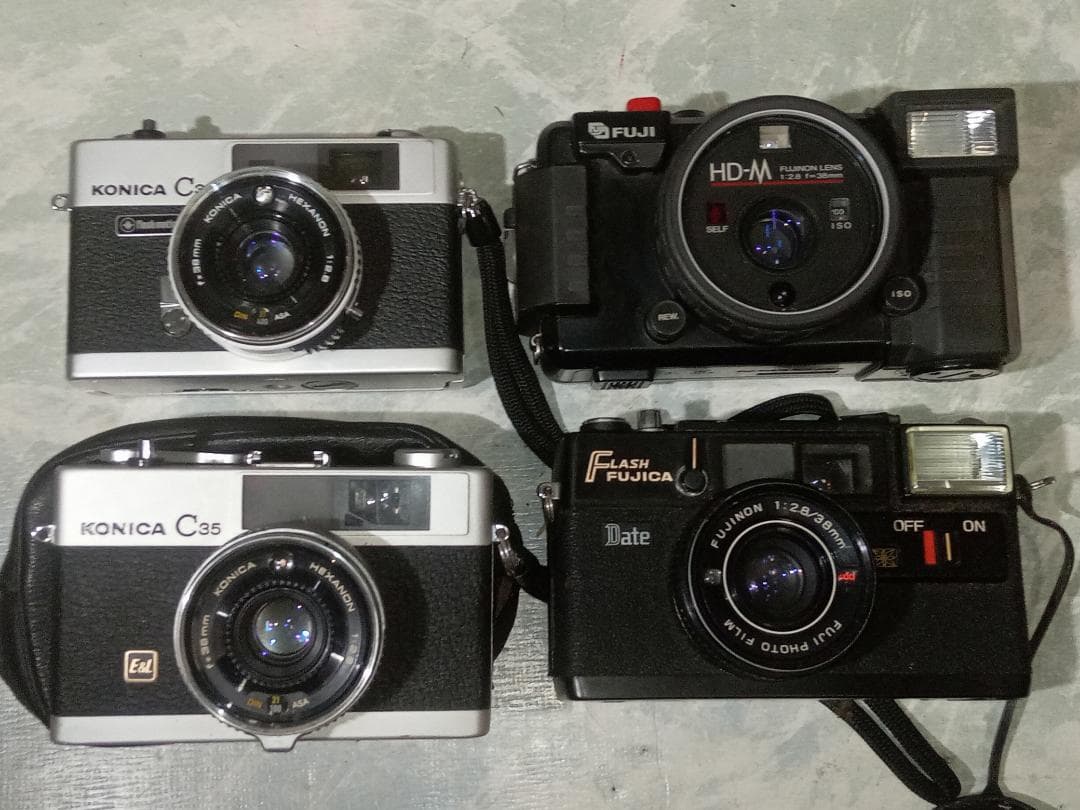 コンパクトカメラ レンジファインダー トイカメラ ジャンク品 まとめ売り 32台