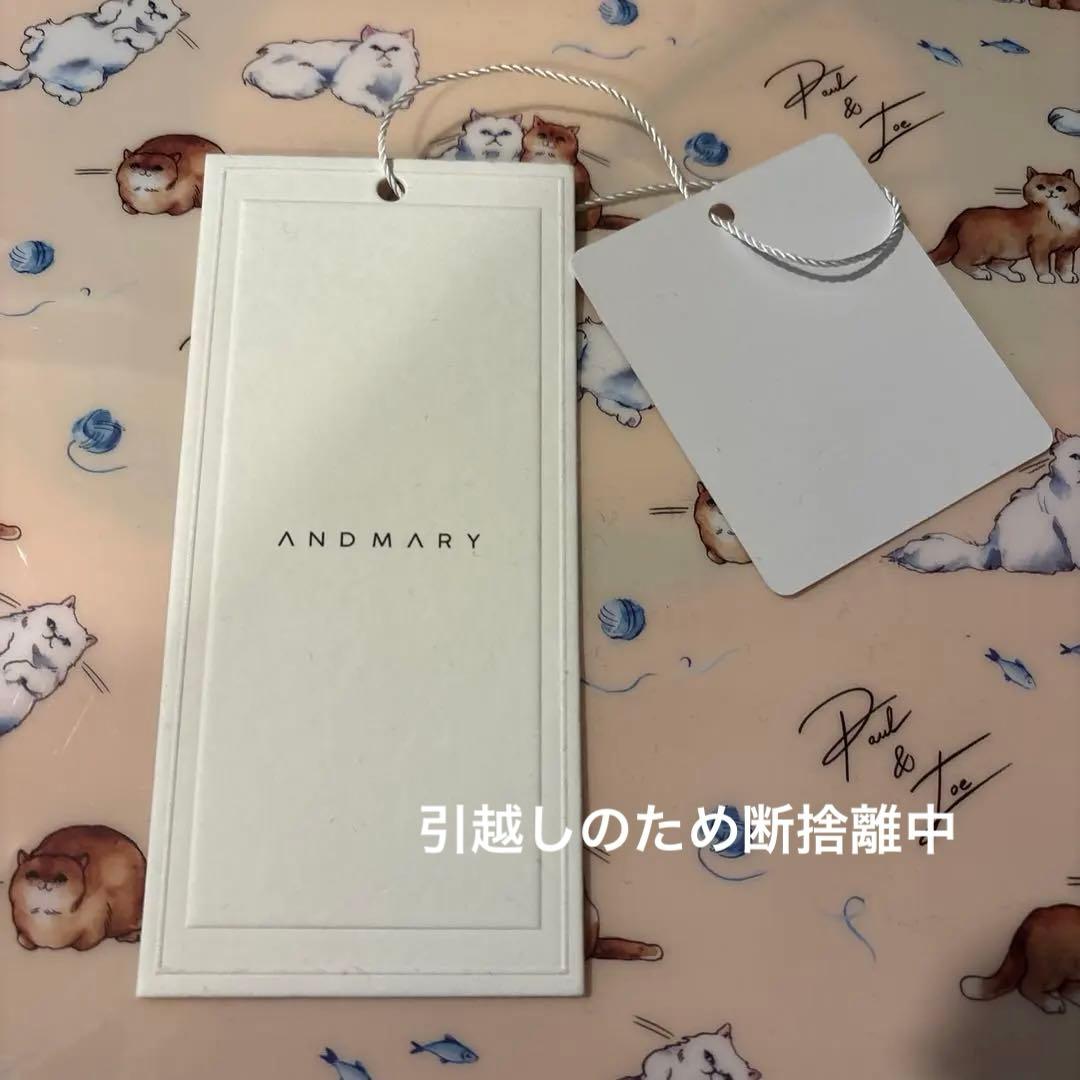 トップス andmary alma ribbotops