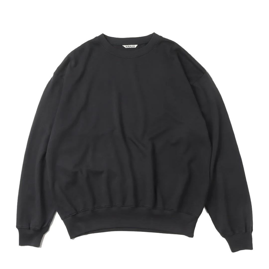 トップス AURALEE SUPER HIGH GAUGE SWEAT P/O