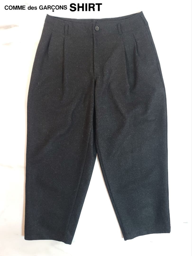 COMME des GARCONS SHIRT /2タックウールテーパードCGY