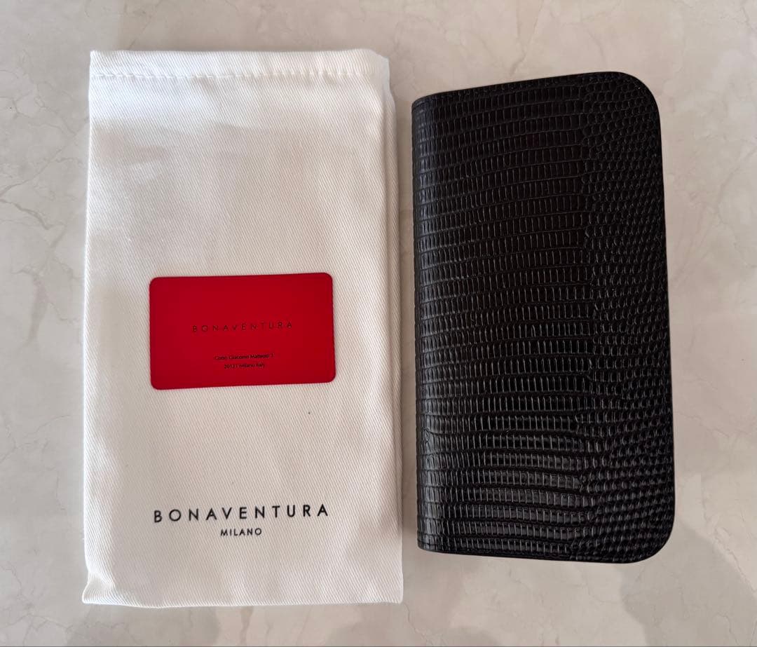 『新品未使用』 BONAVENTURA ブラックiPhone 15pro