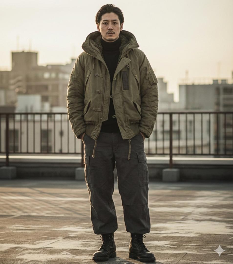 ジャケット・アウター Rare 00s Archive Goa N-2B Flight Bono JK