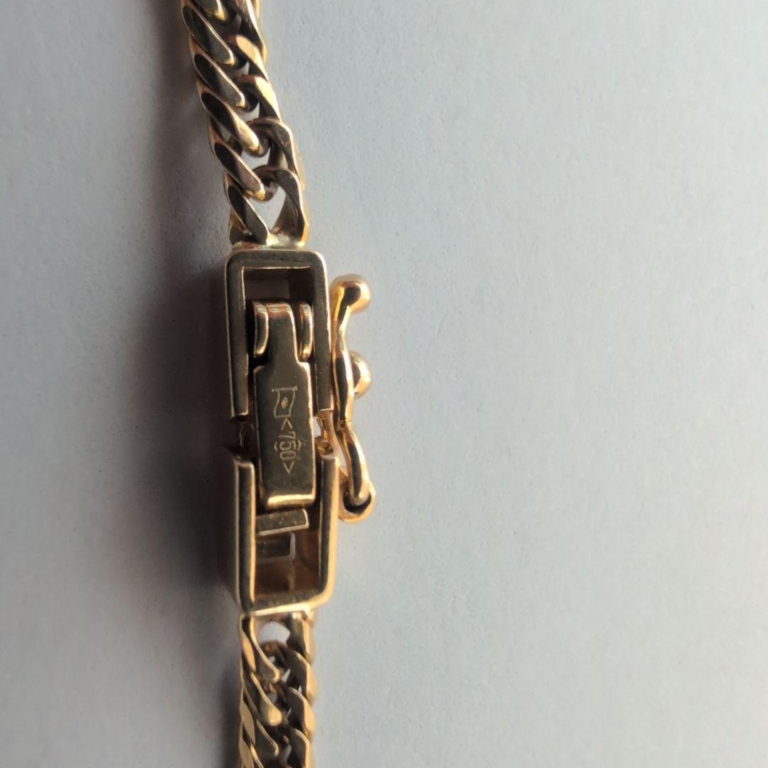 18金 喜平 6面ダブル　アンクレット 23cm