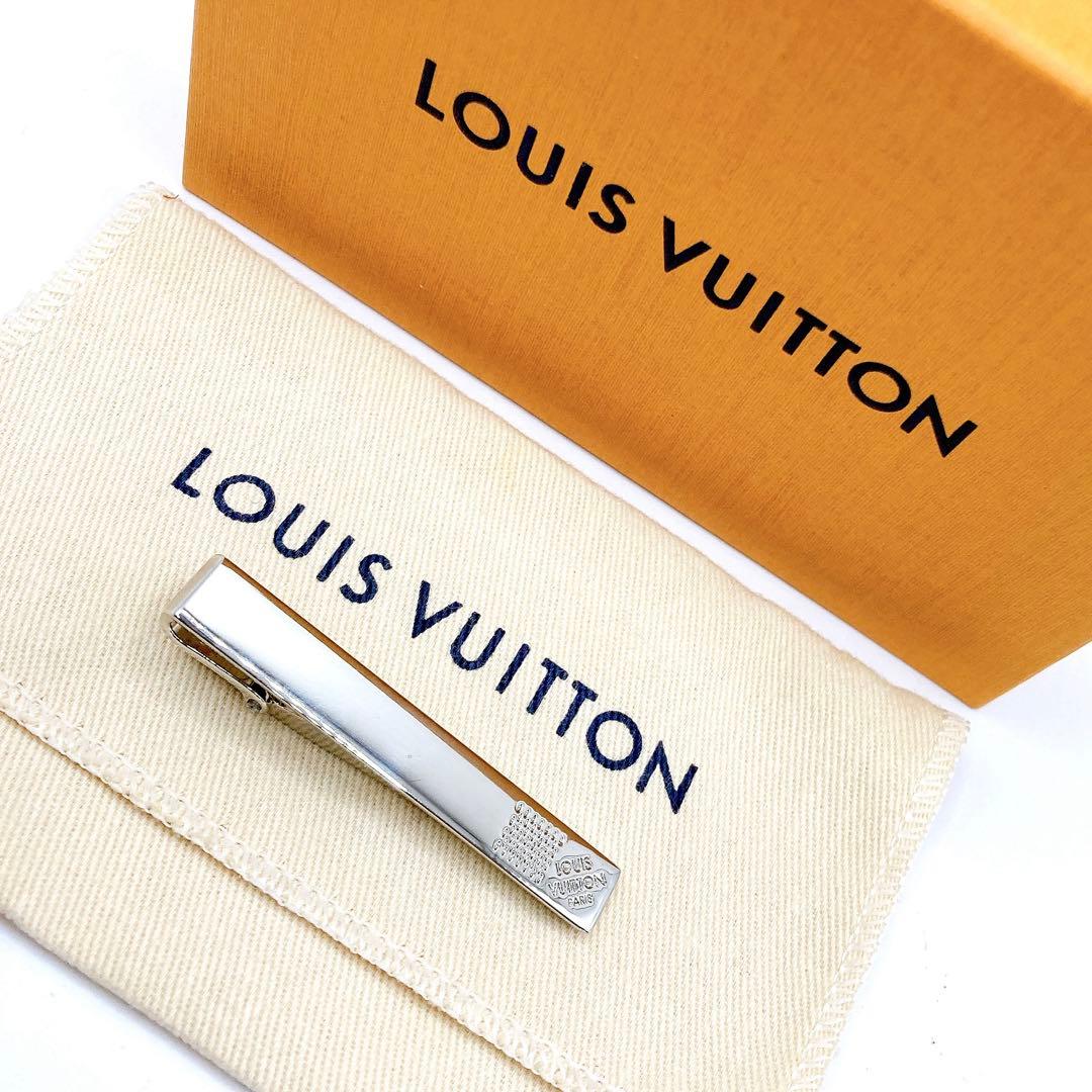 極美品✨ルイヴィトン　パンス　クラヴァット ダミエ　タイピン　M61976