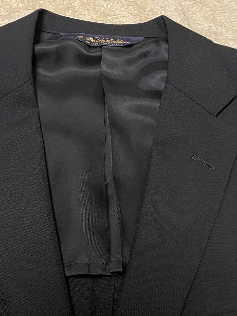 【美品】brooks brothers スーツ 上下 ブラック