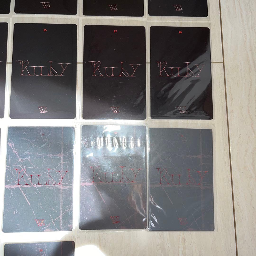 d*4様 SEVENTEEN Ruby トレカ ウジ