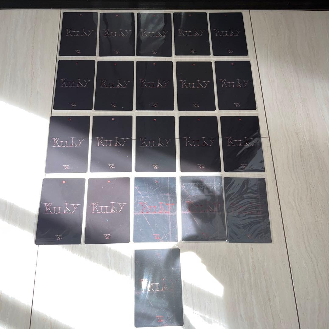 d*4様 SEVENTEEN Ruby トレカ ウジ