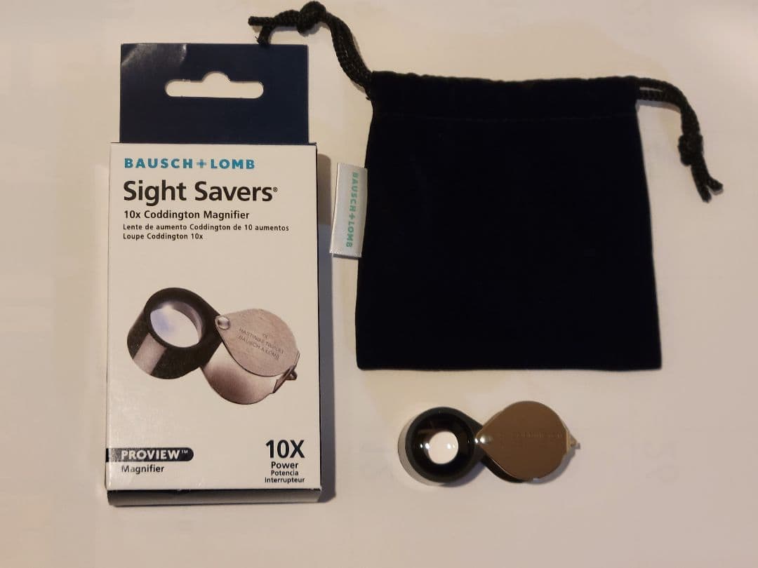 Bausch&Lomb ボシュロム ルーペ アメリカ製10倍 コディントン