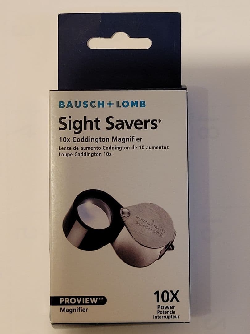 Bausch&Lomb ボシュロム ルーペ アメリカ製10倍 コディントン