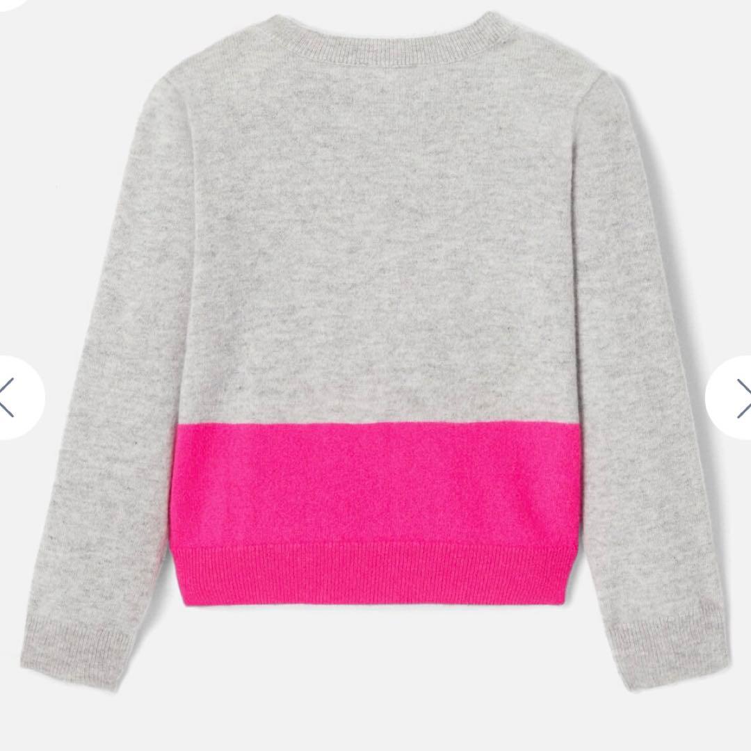 【新品　未使用】jacadi 120 カシミア100% ニット　セーター