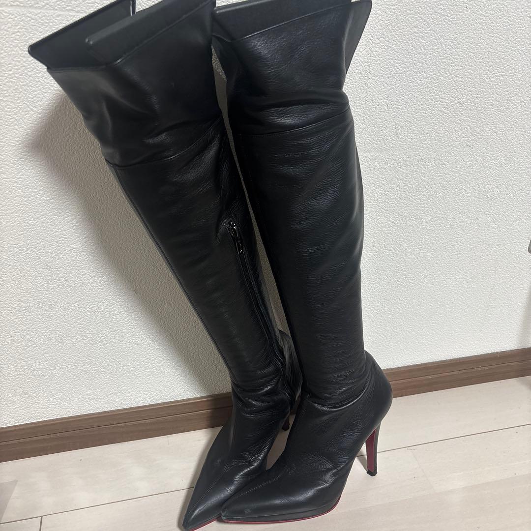 COMEX ニーハイブーツ レッドソール 13cmヒール コメックス