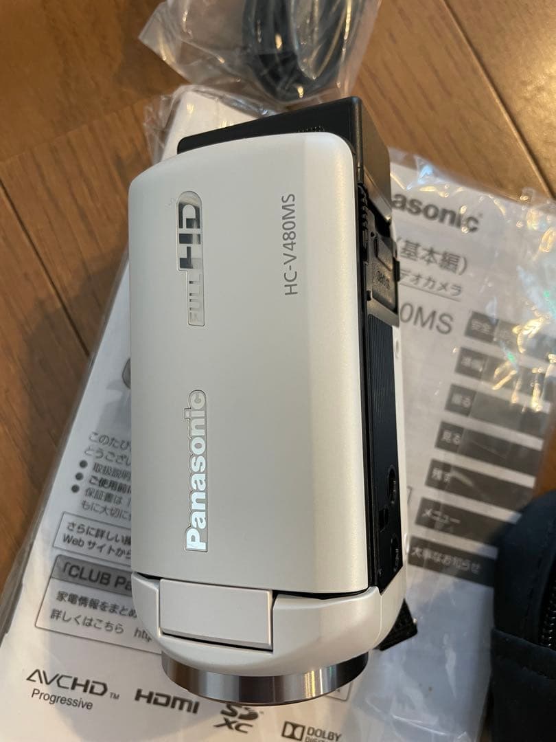 プレスPanasonic HC-V480MS ビデオカメラ 本体