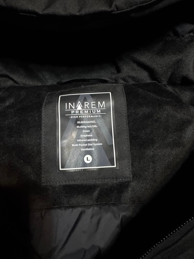 2025新品ワークマンINAREM PREMIUM イナレム防水防寒コート L