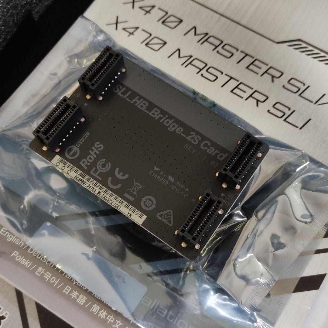 マザーボード ASRock X470 MASTER SLI