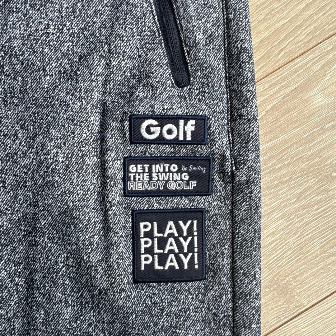 パーリーゲイツ 2022年 ストレッチジョガーパンツ 裏起毛 秋冬 S