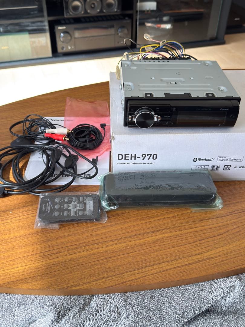 美品 Pioneer DEH-970 カーオーディオヘッドユニット
