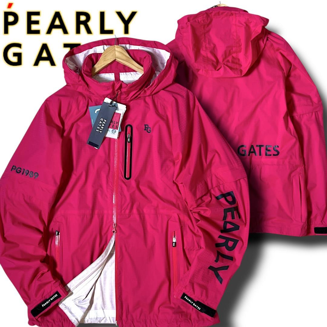 定価39,600円 パーリーゲイツ 長袖にも半袖にもなる! レインジャケット