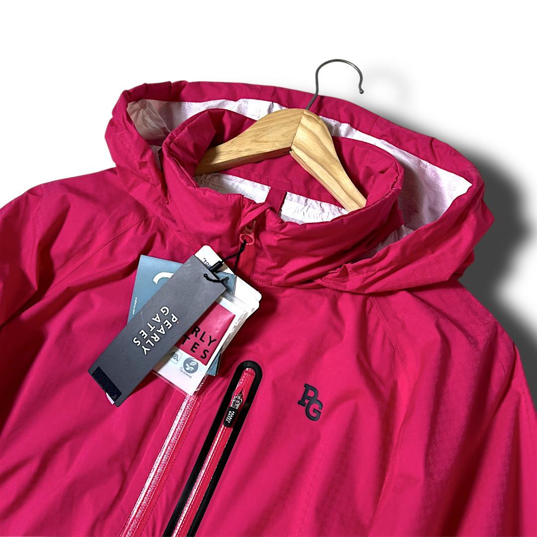 定価39,600円 パーリーゲイツ 長袖にも半袖にもなる! レインジャケット