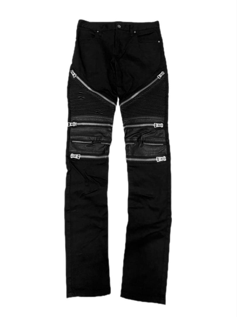 00s fuga coating zip gimmick denim エディ