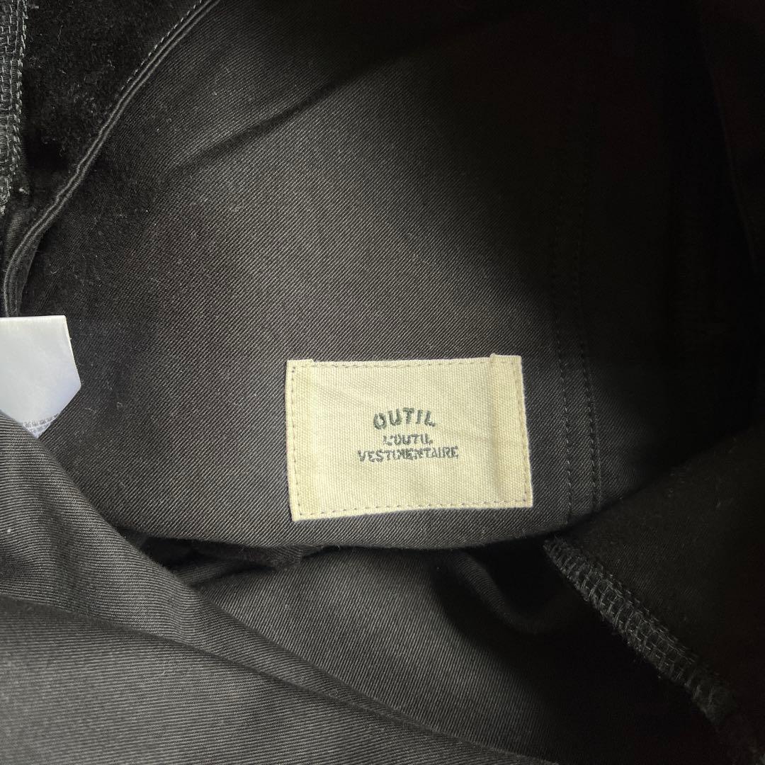 outil ブラックモールスキン SALOPET/オーバーオール