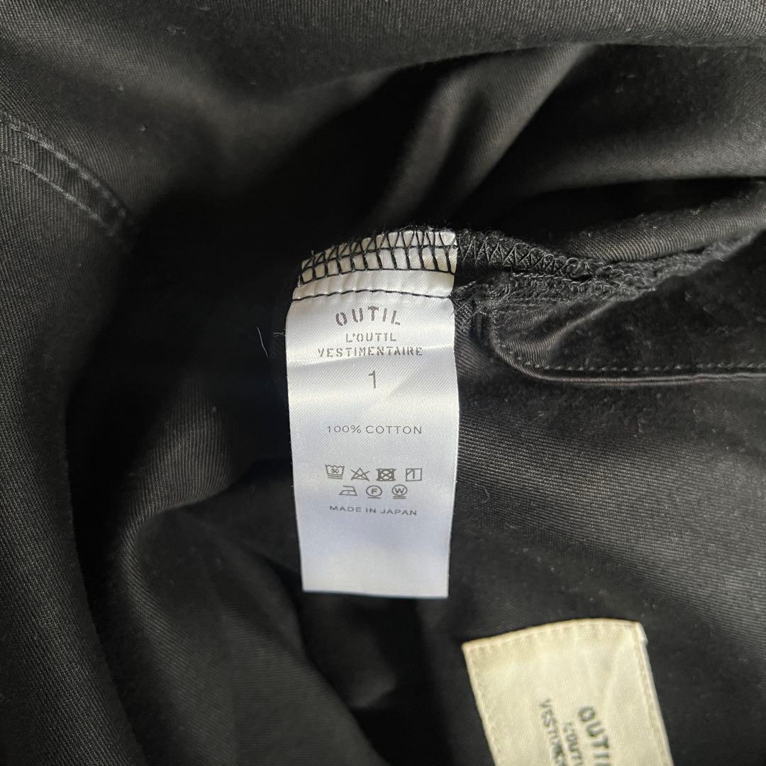 outil ブラックモールスキン SALOPET/オーバーオール