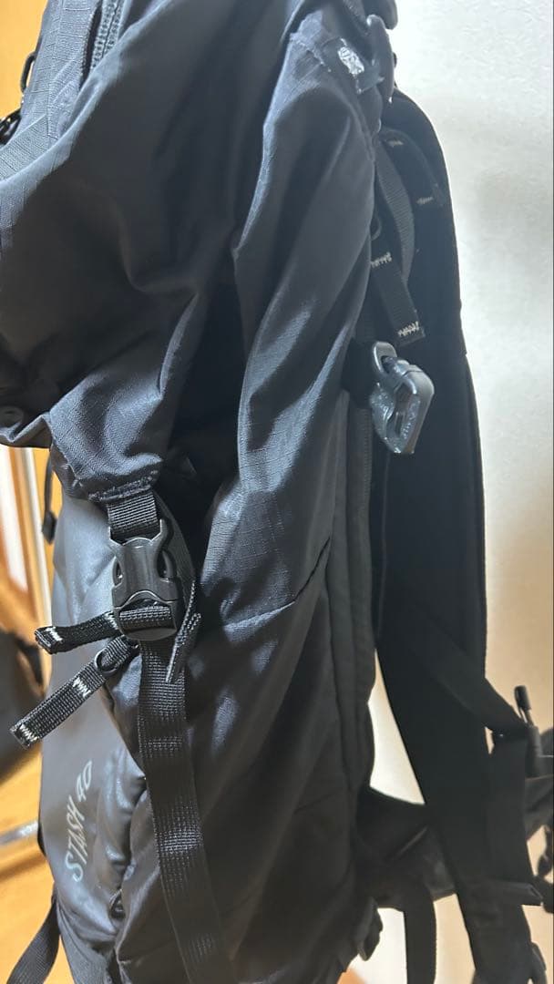 BCA STASH 40 ブラックバックパック
