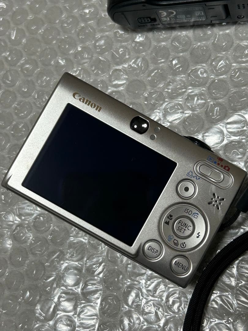 Canon IXY CASIO EXLIM デジカメ2点