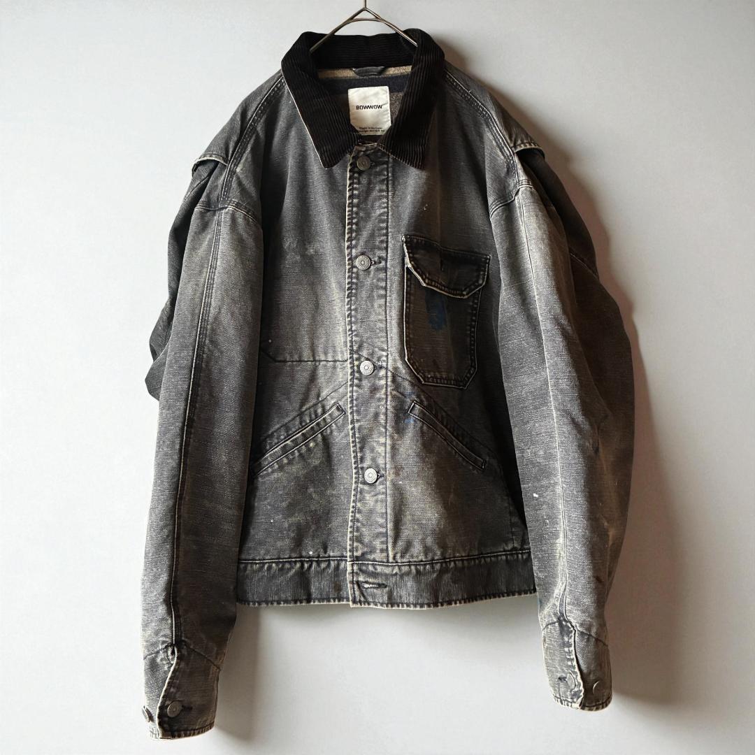 ジャケット・アウター BOWWOW 23AW BLANKET LINED DUCK JACKET