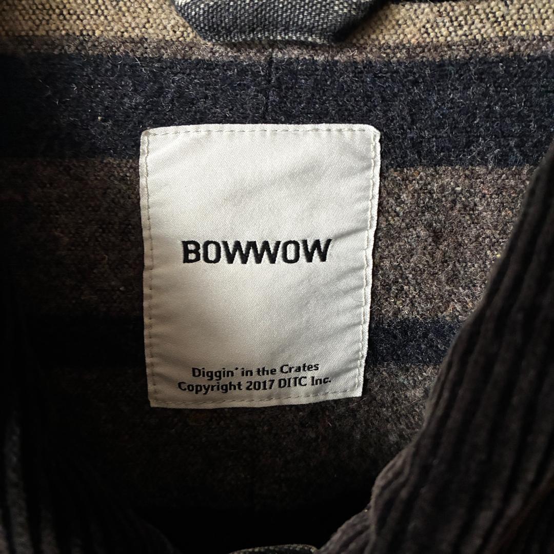 ジャケット・アウター BOWWOW 23AW BLANKET LINED DUCK JACKET