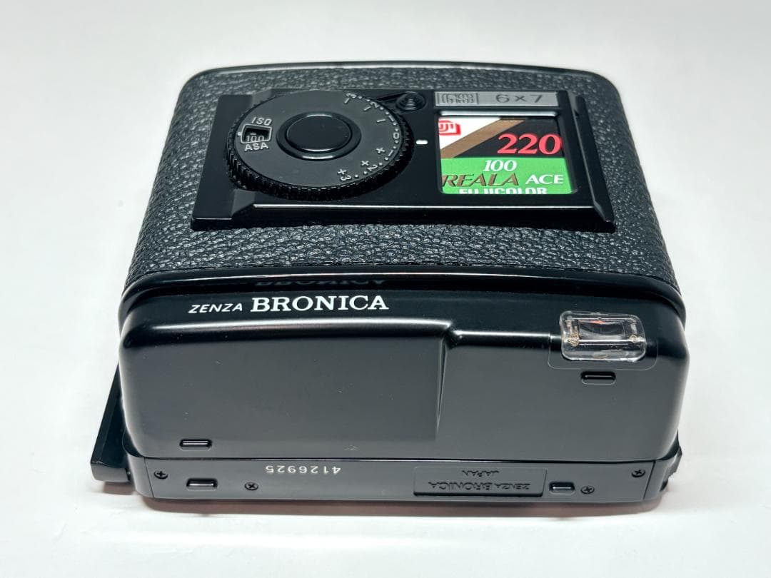 希少品 ZENZA BRONICA GS 6x7 220 フィルムバック