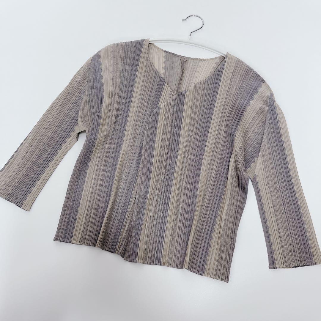 美品✨PLEATS PLEASEプリーツプリーズ ボレロカーディガン 希少 3