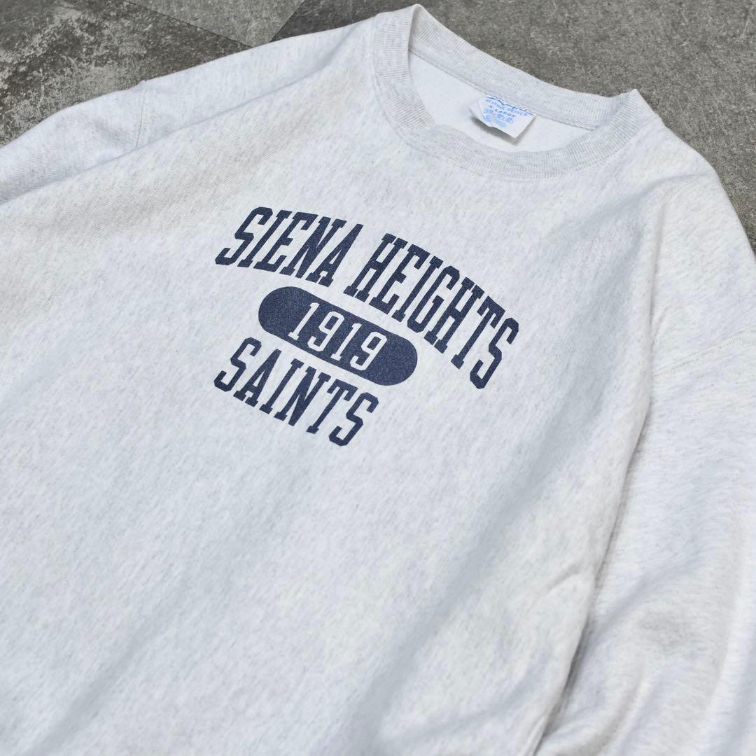 古着 Champion reverse weave カレッジスウェット グレー