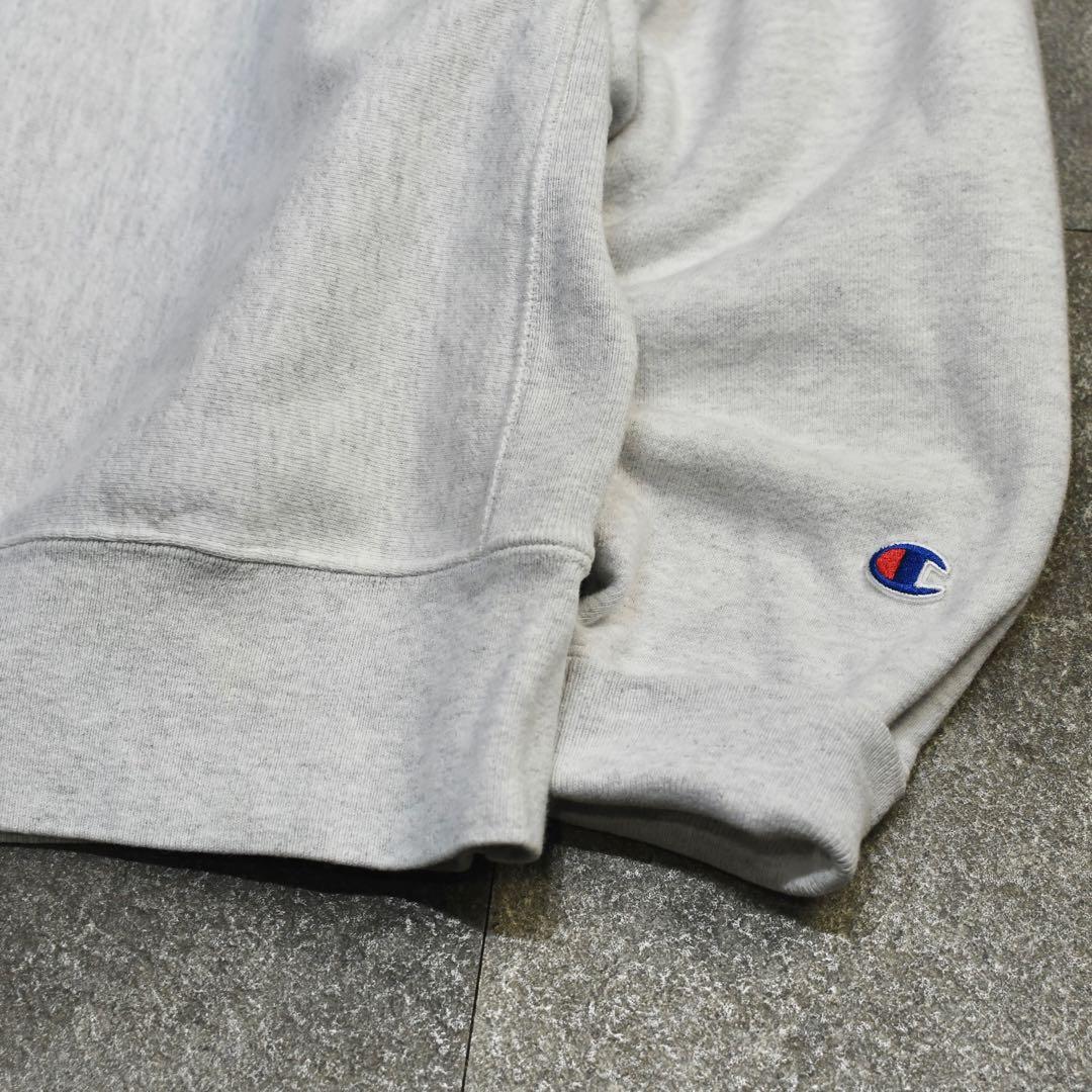 古着 Champion reverse weave カレッジスウェット グレー
