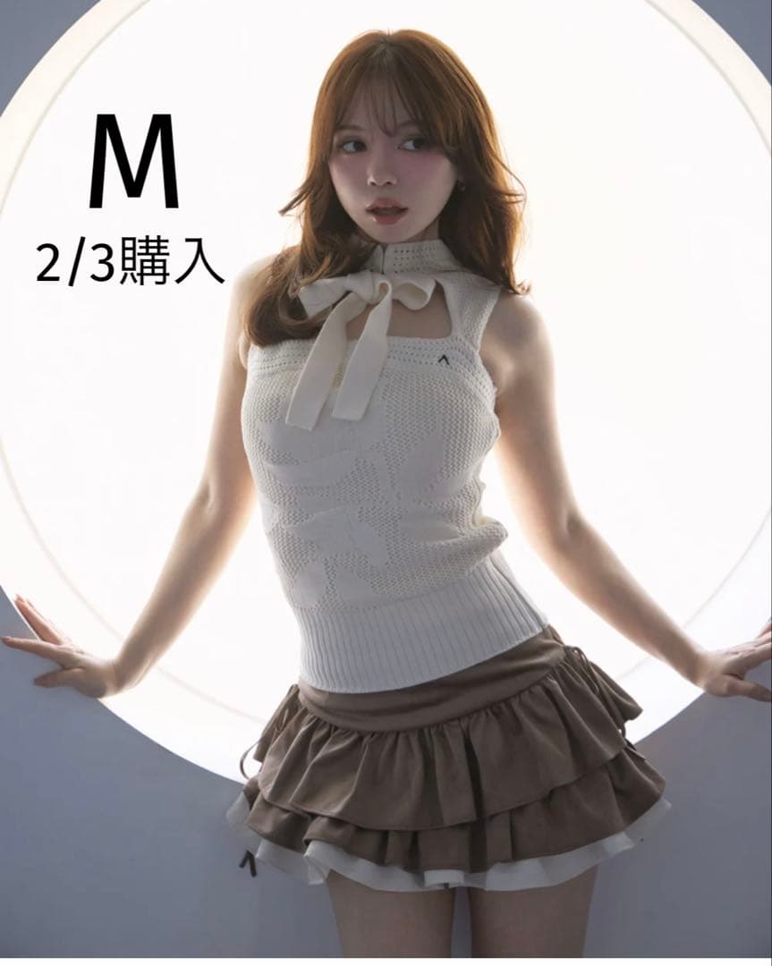 スカート M ANDMARY MEL GATHER SKIRT