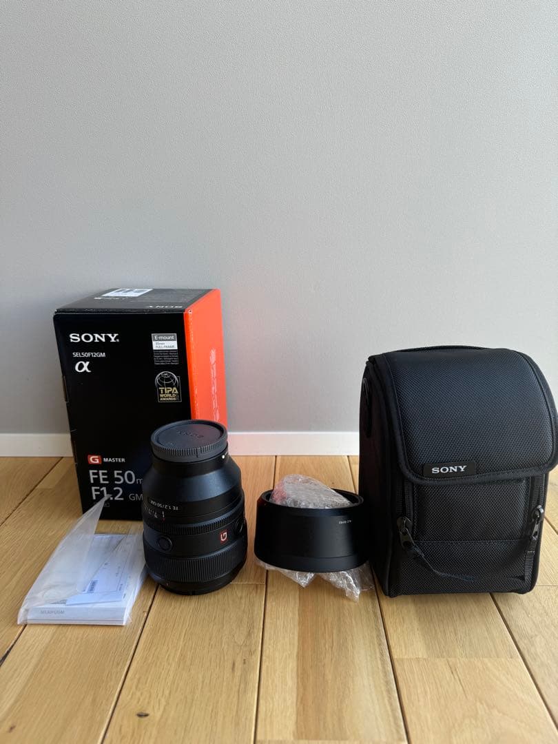 SONY FE 50mm F1.2 GM 新品同様！