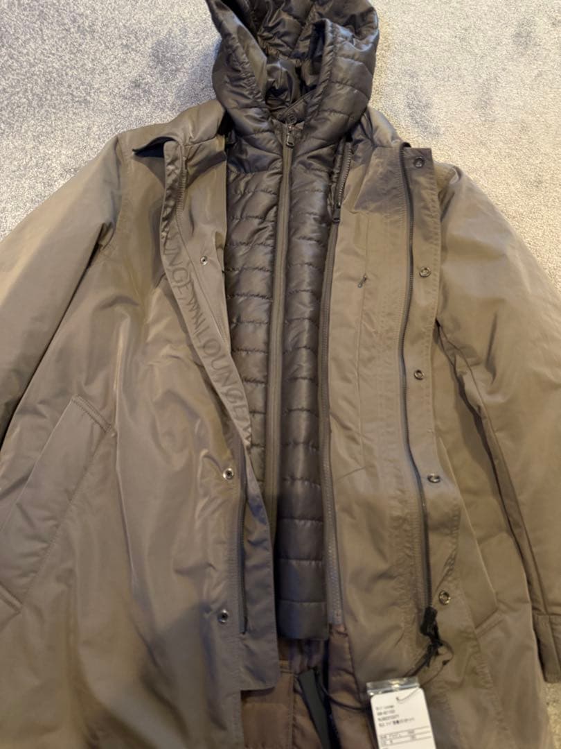 リッキー【新品】WillLOUNGE フード着脱ステンカラーコート