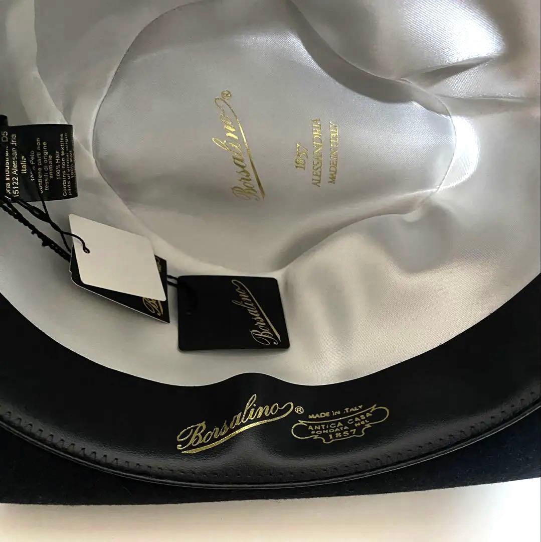 人気・早い者勝ち❗️Borsalino ボルサリーノ　ラビットファー　ハット