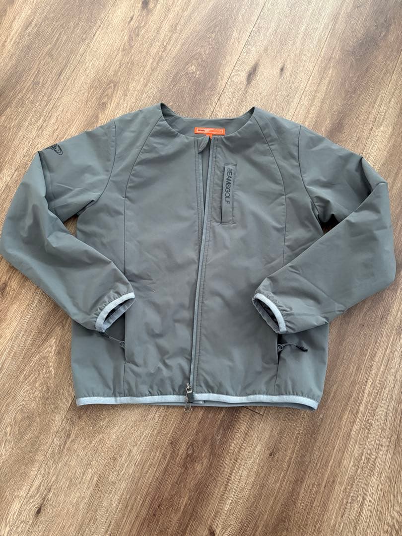 BEAMSGOLF ノーカラー ブルゾン S