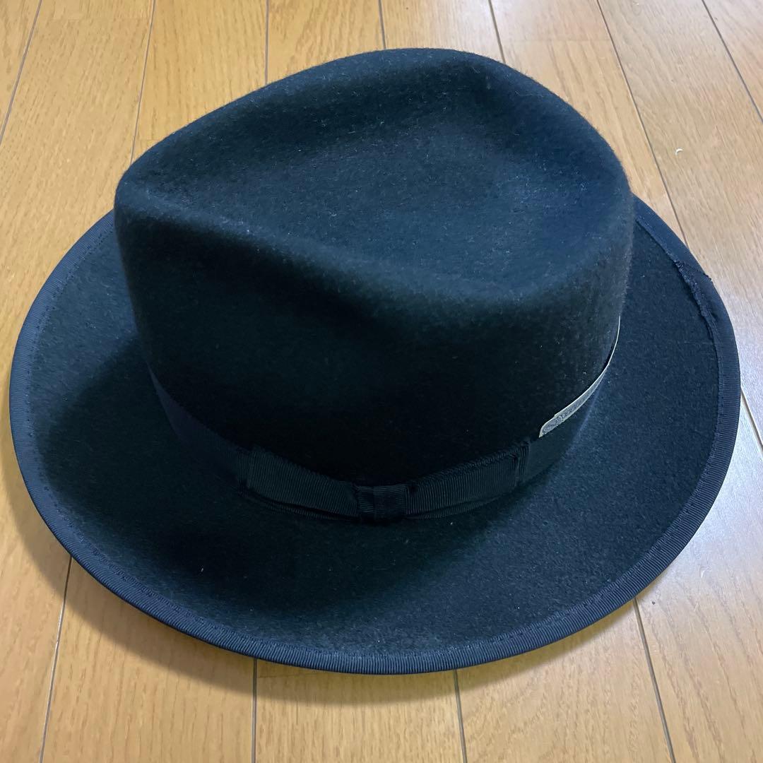 THE H.W. DOG CO. ブラックフェルトハット