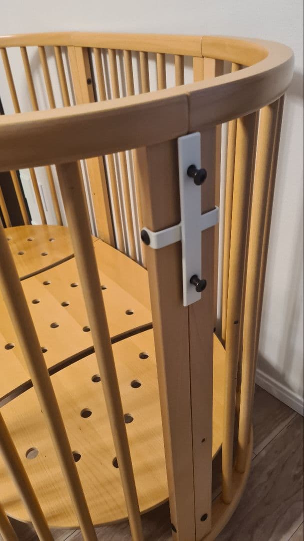 【値下げ】Stokkeストッケ　ベビーベッド(新生児＋キッズ)マットレスも全て！