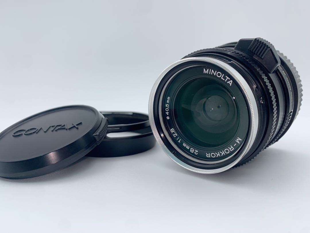 MINOLTA M-ROKKOR 28mm F2.8 カメラレンズ