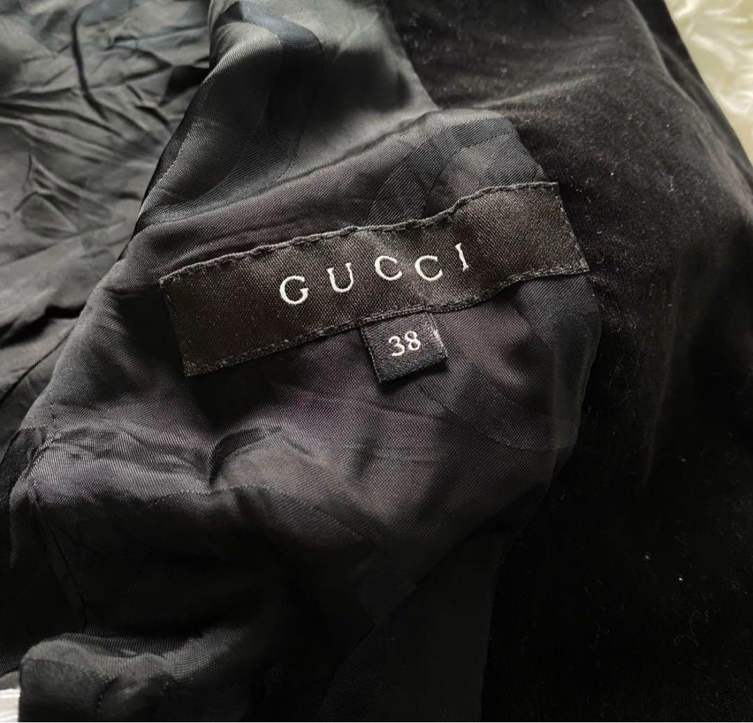 クリスマスセール　GUCCIトムフォード期　ベルベット　ジャケット