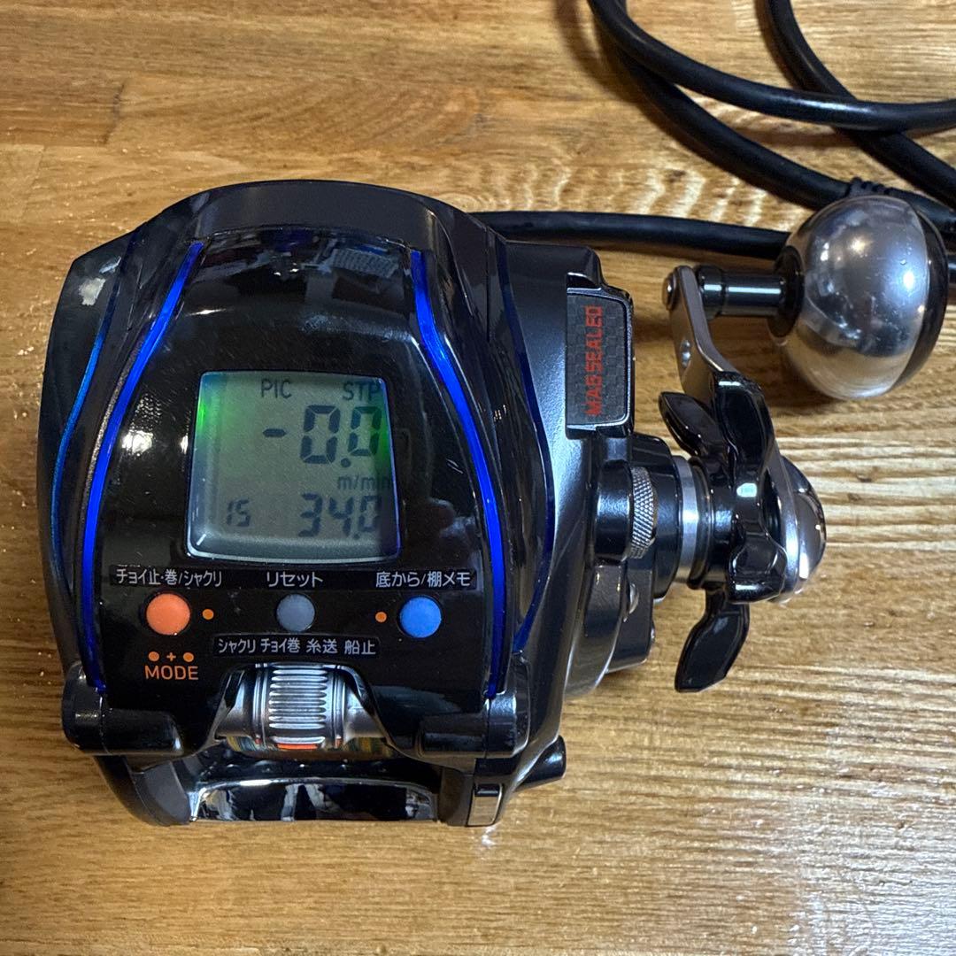 電動リールDAIWA(SEABORG300J)、竿DAIWA(潮流)2点セット