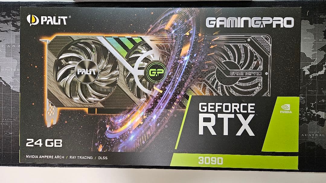 グラフィックボード・グラボ・ビデオカード PALIT GEFORCE RTX 3090 24GB
