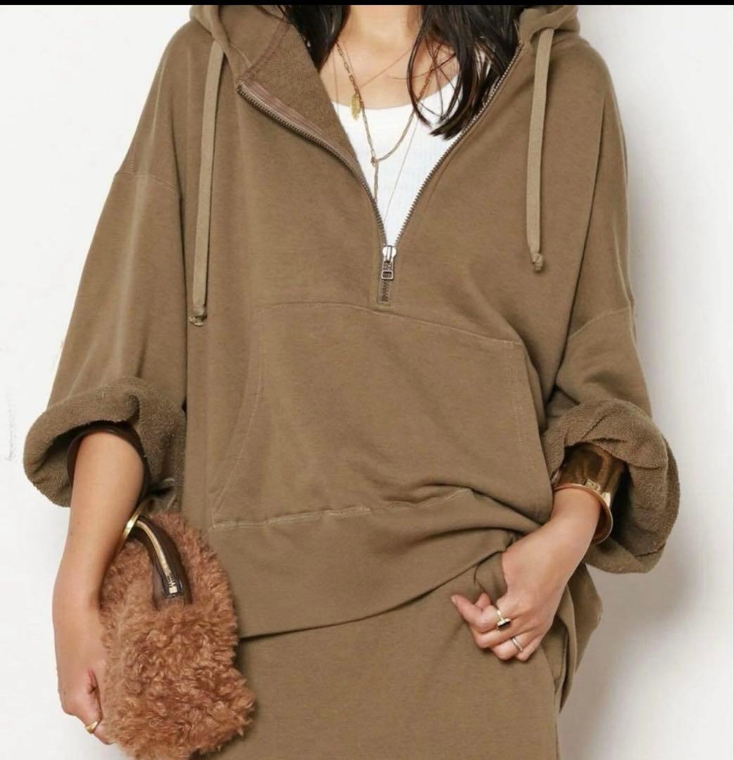 最終値下げ❗️ap studio ウールミックスパーカー