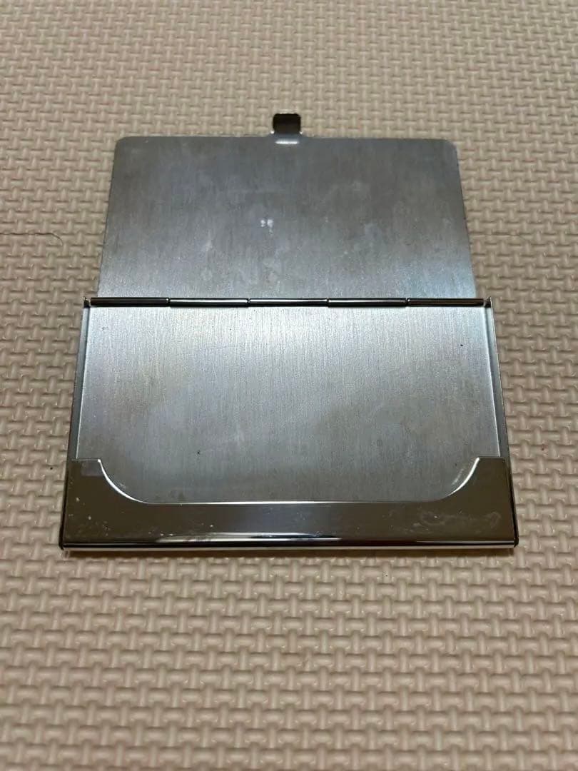 ティファニー　名刺入れ　カードケース　シルバー