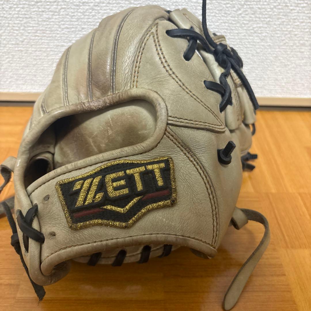最終値下げ！今日だけ！！ZETT 軟式グローブ ベージュ今宮モデル
