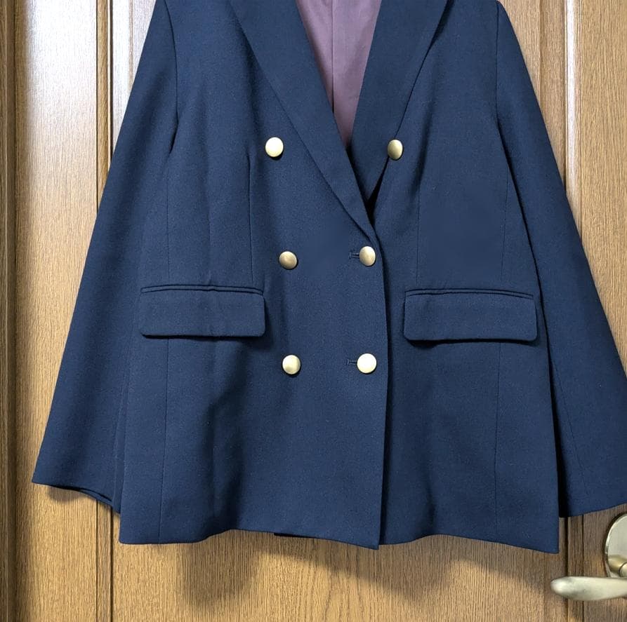 23AW SLOBE IENA　ウール混ダブルブレストジャケット