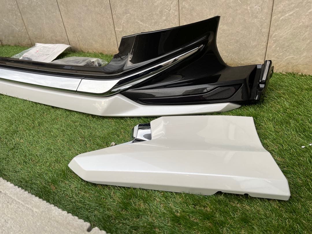 TOMI モデリスタ ヴェルファイア 40 フロント スポイラー ホワイト