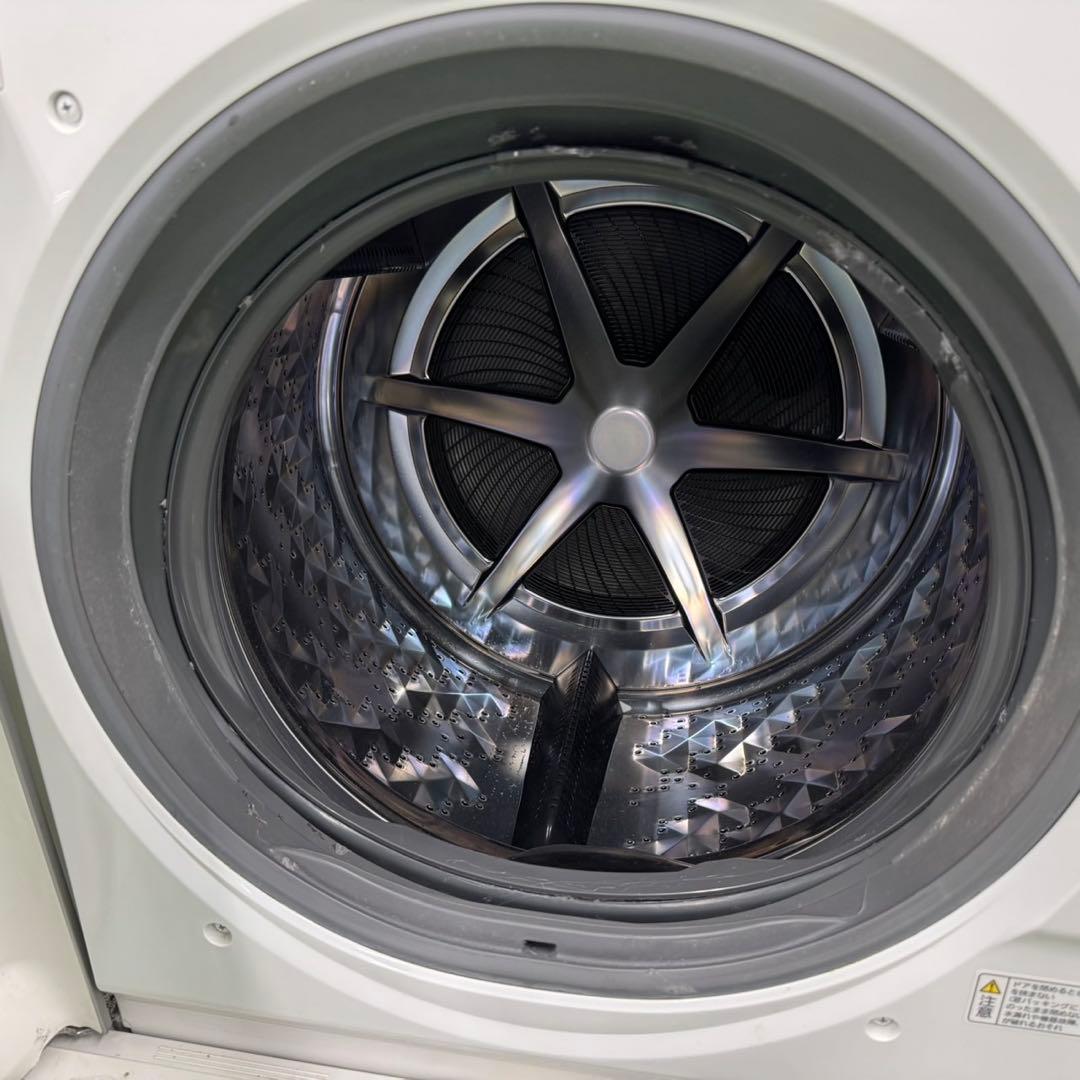 181★2017年製★パナソニック　ドラム式洗濯機　10KG キューブル